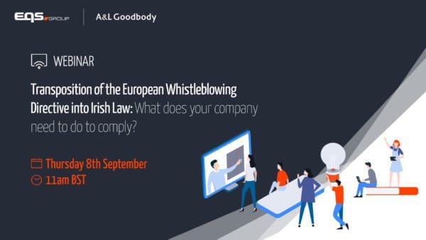 Transposition of European Whistleblowing Directive into Irish law