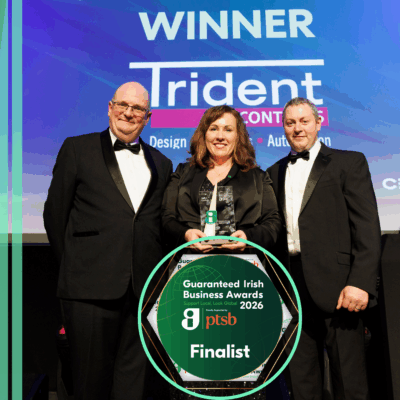 Trident Controls Limited nominated for the 2026 Guaranteed Irish Business Awards